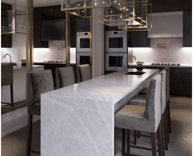 Столешница Слотекс 8054/R White onyx (4200мм)